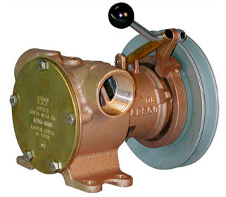 Jabsco Engine Clutch Pump 23 GPM Manual 1-1/4" NPT