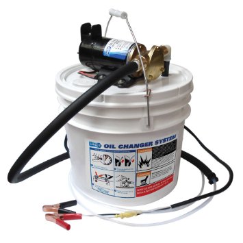 Jabsco Porta Quick Oil Changer Pump w/ Bucket 12VDC