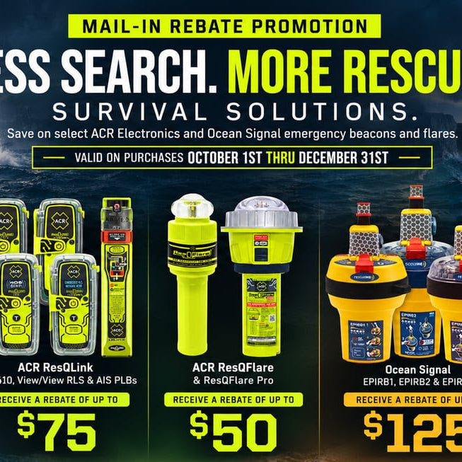 ACR & Ocean Signal 2026 Mail-In Rebate: Save Up to $125