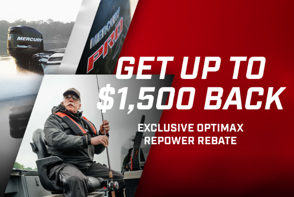 Mercury OptiMax Repower Rebate Now Through June 30, 2026