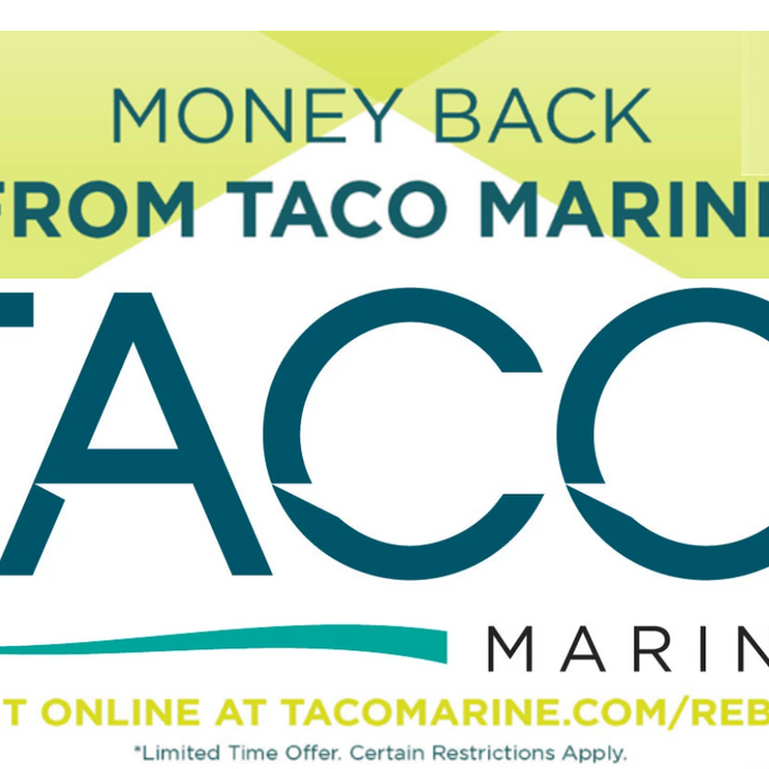 TACO Marine Rebates – Save Up to $350 on Select Products! (Feb 1 – Mar 31, 2026)