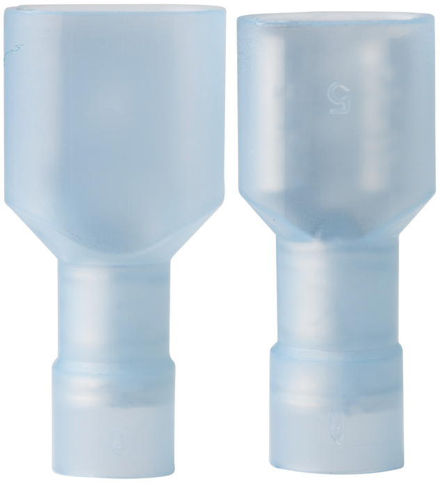 Ancor 221418 Marine Grade Fully Insulated Nylon Disconnect, Female, 16-14 Wire, Blue, 100/Pk