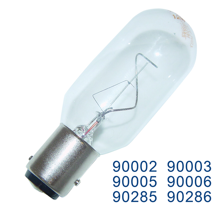 Ser. 40, 41, 42, 50, 55  BAY15d DC Bay Indexed Bulb - 12V, 25W