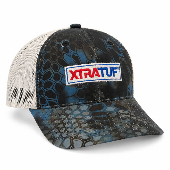 Xtratuff XA-2KRPH-BLU-000 | – – KRYPTEK PONTIUS HAT BASEBALL CAP W/ MESH BACK