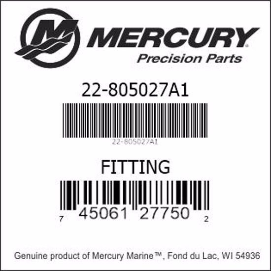 Mercury 805027A1 Fuel Pump Adapter