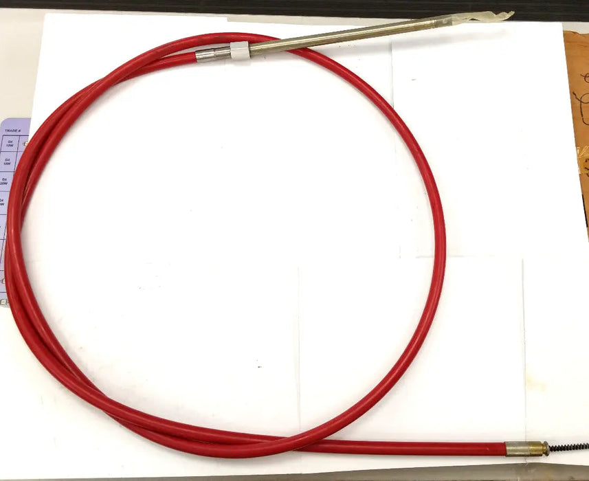 Teleflex Morse Rotary Red Steering Cable 300962 20' for Command 250 Helm NOS Classic