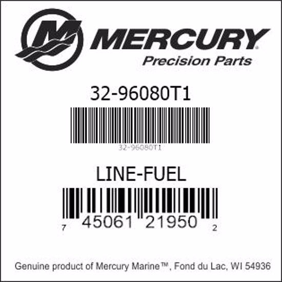 Mercury 96080T1 Fuel Line