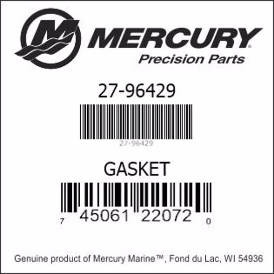 Mercury 96429 Intake/Exhaust Manifold Gasket Gm 4 Cyl