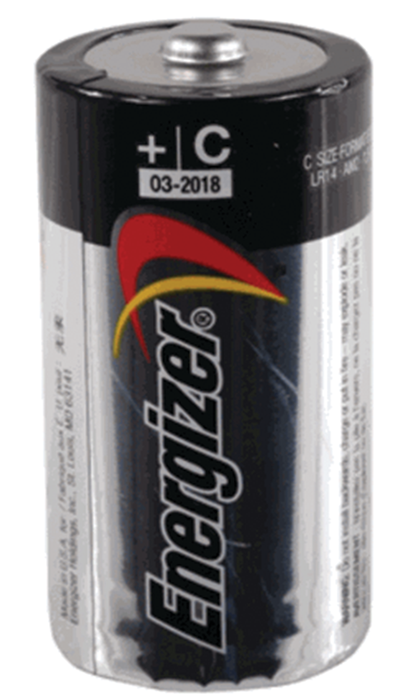 Energizer E93BP2 C Energizer Batteries, 2/pk @6