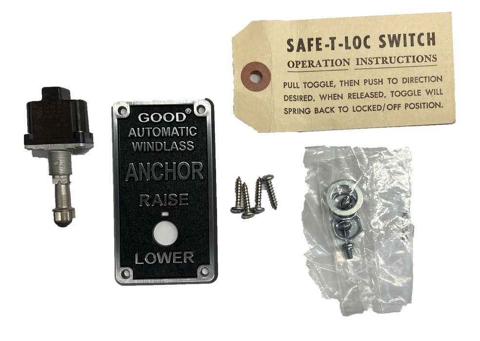Buen conjunto de interruptor y placa Safe-T-Loc