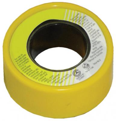 JR Products 342-0730025 PTFE Gas Sealant Tape 1/2" x 236" - Teflon Gas Tape, UL Approved