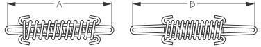 Sea-Dog 091814 | Tiller Rope Springs 5"