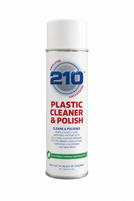 210 Nettoyant et polissage pour plastique, aérosol de 14 onces