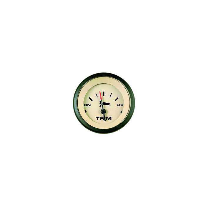 Sierra 59708P Sahara Series 2" Black & Tan 12V 8-18 VDC Voltmeter Gauge