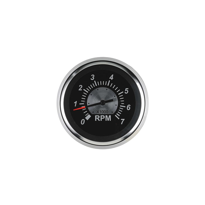 Sierra 67363P Black Sterling Series 3" Tachometer 0-7000 RPM, Stainless Steel, Outboard & 4 Stroke Gas, Alt or Coil Sender Code