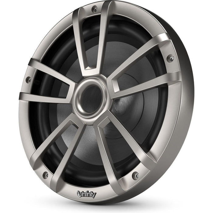 Infinity INF1022MLT Subwoofer w/Grille, 10" Titanium, 1 ea.