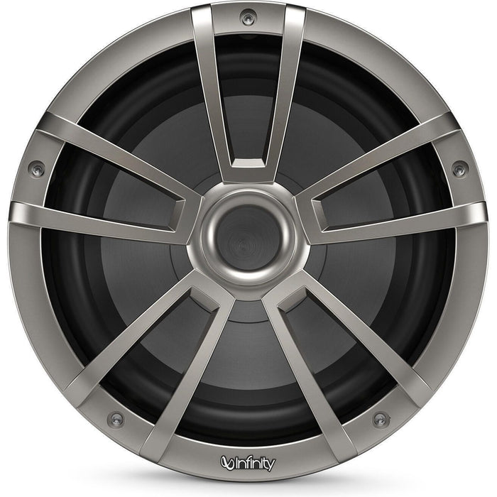 Infinity INF1022MLT Subwoofer w/Grille, 10" Titanium, 1 ea.