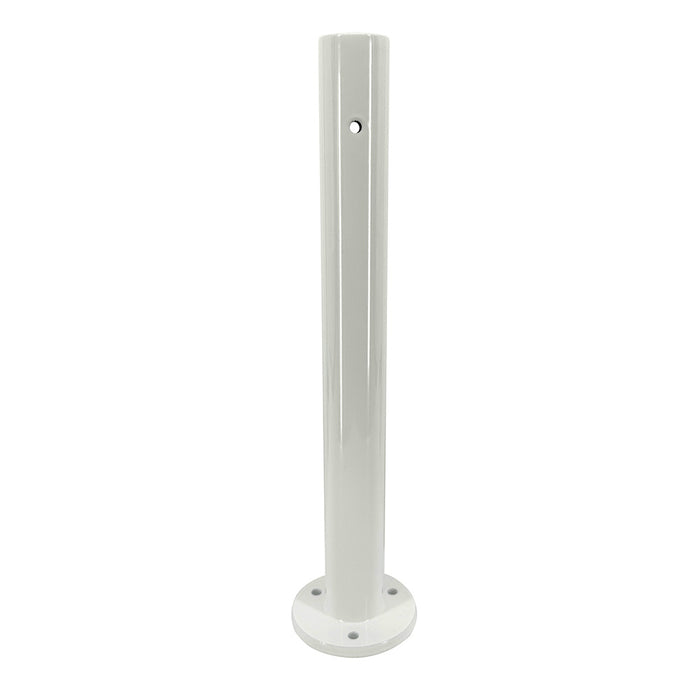 Poste de luz Seaview de 12" con placa de base redonda de 2,75"