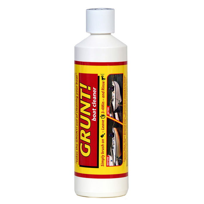 Grunt! GBC16 16oz Boat Cleaner Removes Waterline & Rust Stains