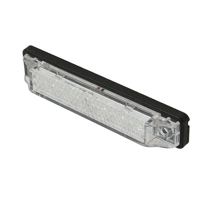 Tira de luces LED Scandvik de 4" - Blanca con junta - 12 V