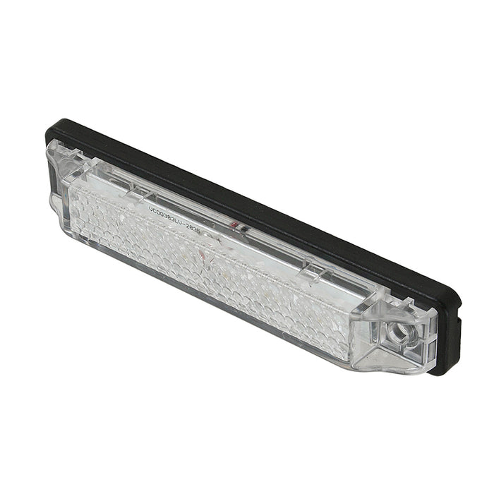 Tira de luces LED Scandvik de 4" - Azul con junta - 12 V