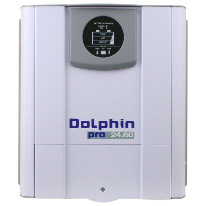 Cargador de batería Dolphin Charger Pro Series de Dolphin: 24 V, 60 A, 110/220 V CA, 50/60 Hz