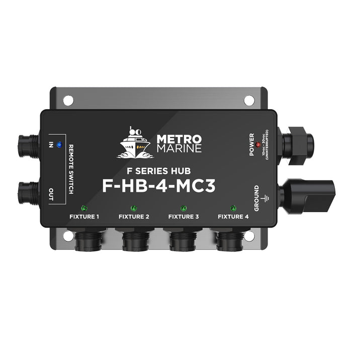 Hub monocromático Metro Marine: 4 salidas