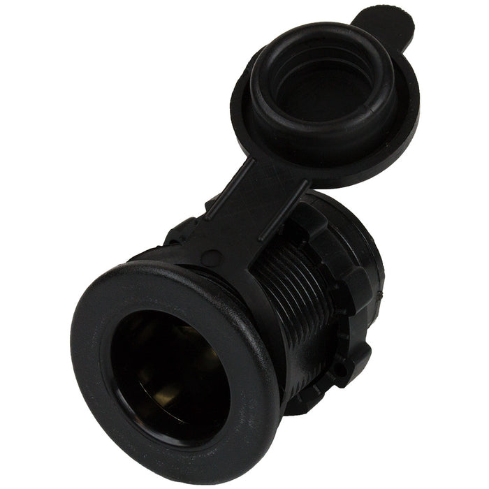 Toma de corriente de lujo Sea-Dog de 12 V con tapa