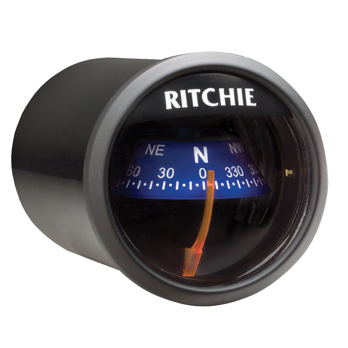 Brújula Ritchie X-23BU RitchieSport - Soporte para tablero - Negro/Azul