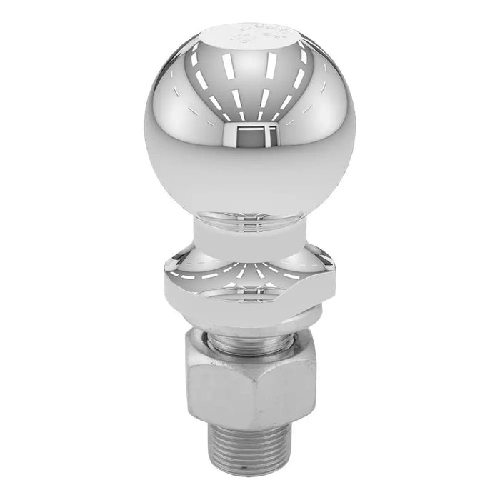 Bola de remolque CURT de 2-5/16" - Vástago de 1" x 2-1/8" - Capacidad de 7500 lb - Cromada
