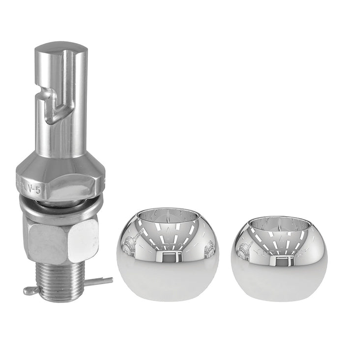 Juego de bolas de remolque CURT Switch Ball - Bolas de 1-7/8" y 2" - Vástago de 1-7/8" x 2-1/4"