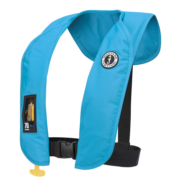 Mustang Survival MD4041-268-0 Mustang MIT 70 Manual Inflatable PFD Azure (Blue)