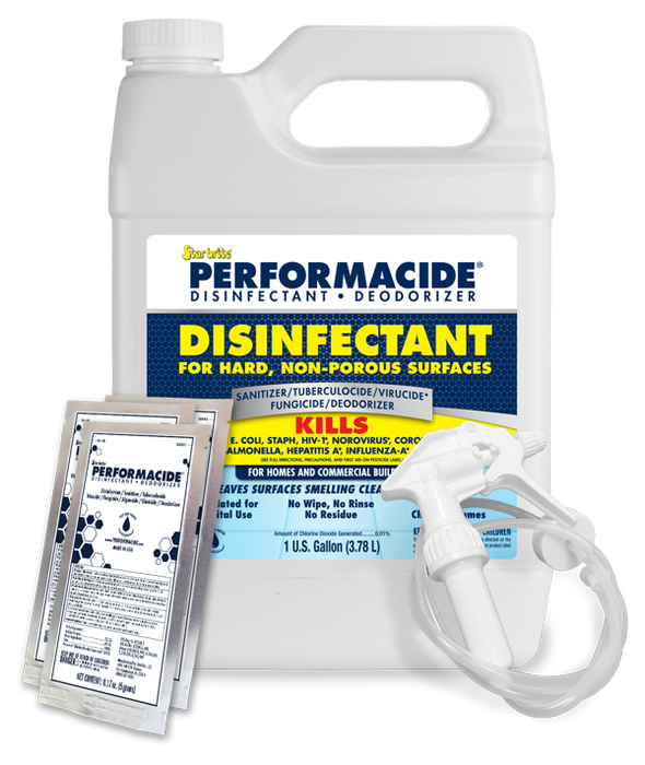 Starbrite Performacide Disinfectant for Hard, Non-Porous Surfaces