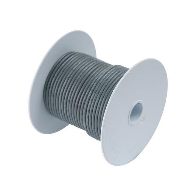 Ancor 104410 Marine Grade Tinned Copper Primary Wire, #14 AWG, 100', Gray