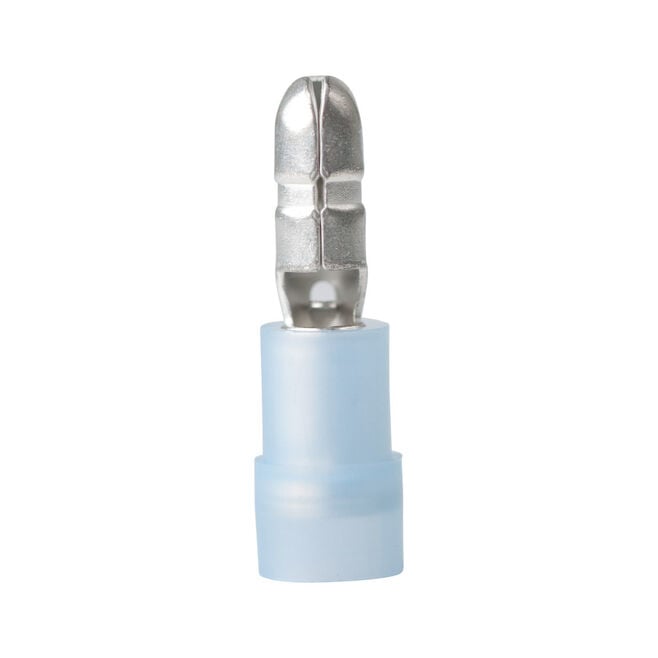 Ancor 230718 Marine Grade Nylon Snap Plugs, Male, 16-14 Wire, Blue, 4/Pk