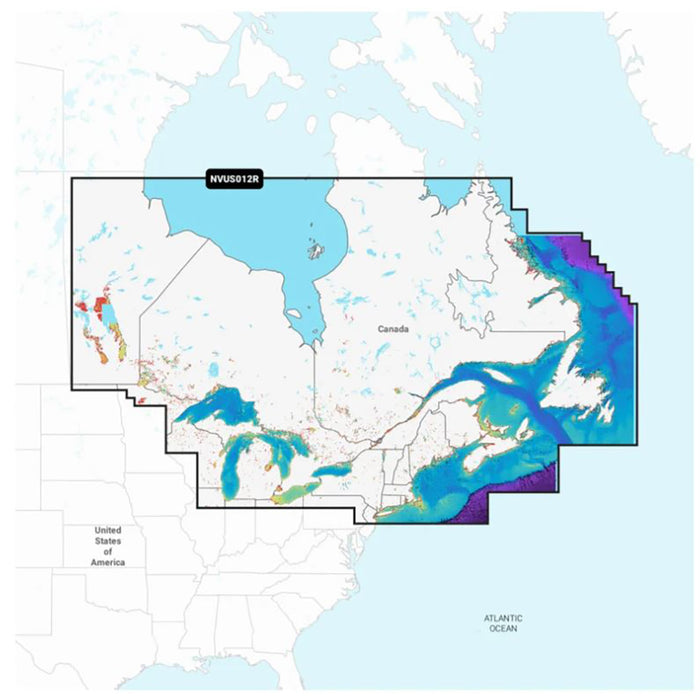 Garmin Navionics Vision+™ NVUS012R Canadá, Este y Grandes Lagos