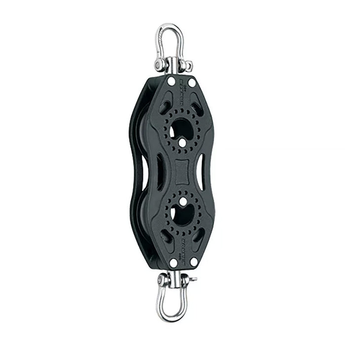 Bloque de pesca de doble polea Harken de 40 mm