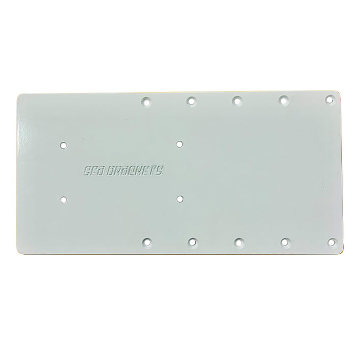 Placa para motor de arrastre recto Sea Brackets de 14" para Kraken de Garmin