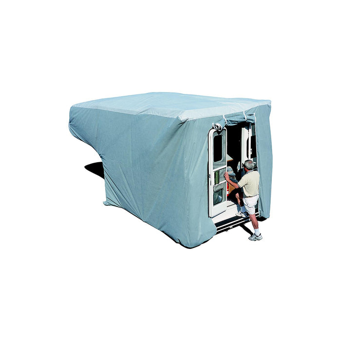 ADCO 12263 Truck Camper Cover, Gray SFS AquaShed Top/Gray Polypropylene Sides