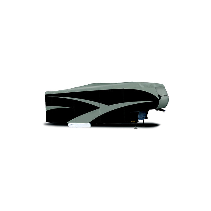 ADCO 52258 5TH Wheel & Toy Haulers Designer Series SFS AquaShed Cover, Gray