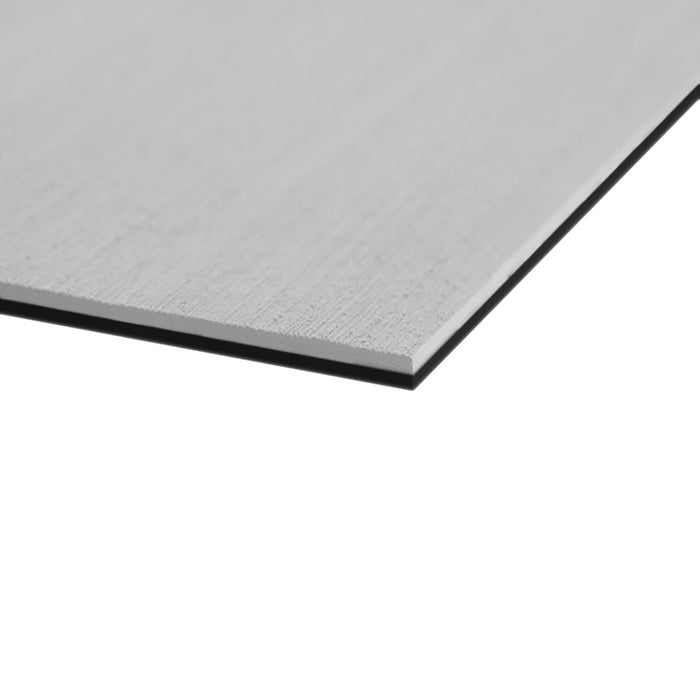 Lámina completa SeaDek de 40" x 80", 6 mm, de dos colores, textura cepillada, gris frío/negro (1016 mm x 2032 mm x 6 mm)