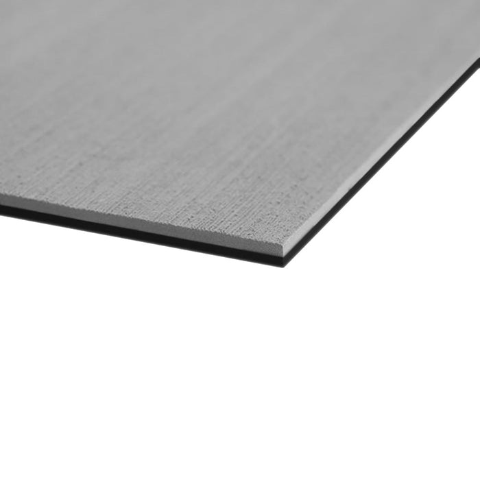Lámina completa SeaDek de 40" x 80", 6 mm, de dos colores, textura cepillada, gris tormenta/negro (1016 mm x 2032 mm x 6 mm)