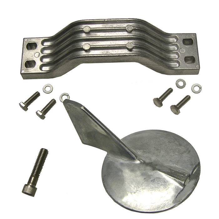 Kit completo de ánodo para motor fueraborda contrarrotante Yamaha de 150 HP de Performance Metals (aluminio)