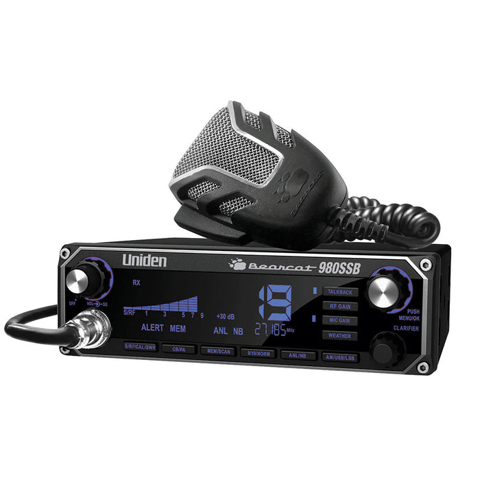 Radio CB de banda lateral única Bearcat 980SSB de Uniden