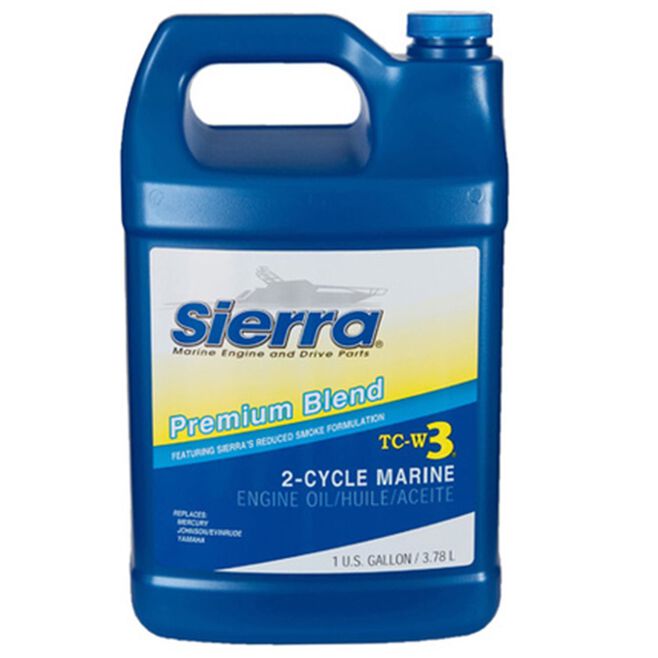 Sierra 18-9500-3 Blue Premium TC-W3 2 Cycle Engine Oil, Gal