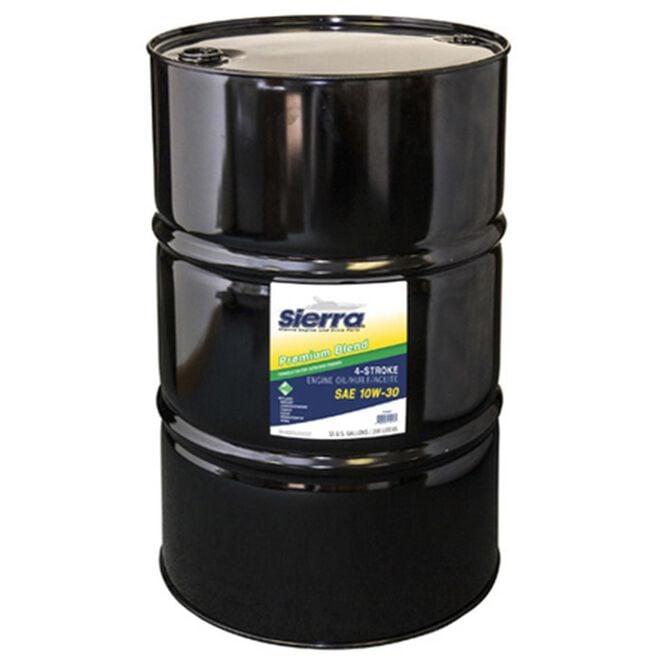 Sierra 94207 10W30 FCW 4Stroke Outboard Oil, 55 Gal. Drum