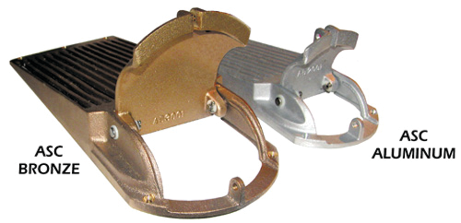 Groco ASC-2000 Bronze Slotted Hull Strainer With Access