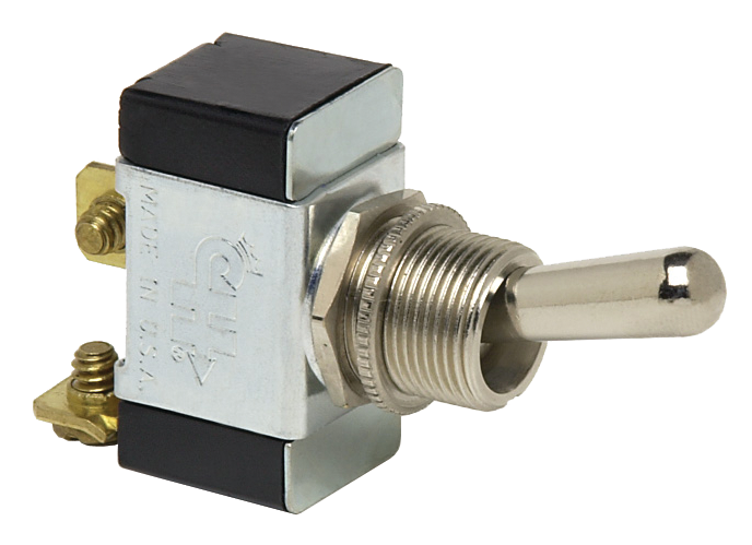 Cole Hersee 5582-BP Toggle Switch, ON-OFF SPST, Retail Pkg