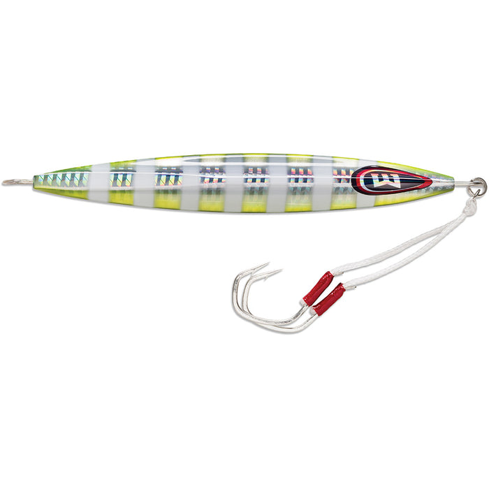 Williamson Kensaki 220 Jig - 6,75" - 7-3/4oz - Chartreuse Blink