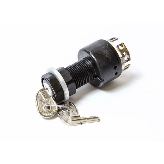 Sierra MP39830 Magneto 3 Position 1 1/8" Polyester 6 Screw Terminal 12V 15 Amp, Ignition Starter Switch
